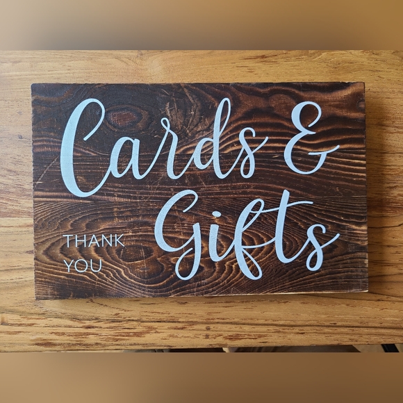 Rustic Wooden Wedding Signs - Picture 3 of 12